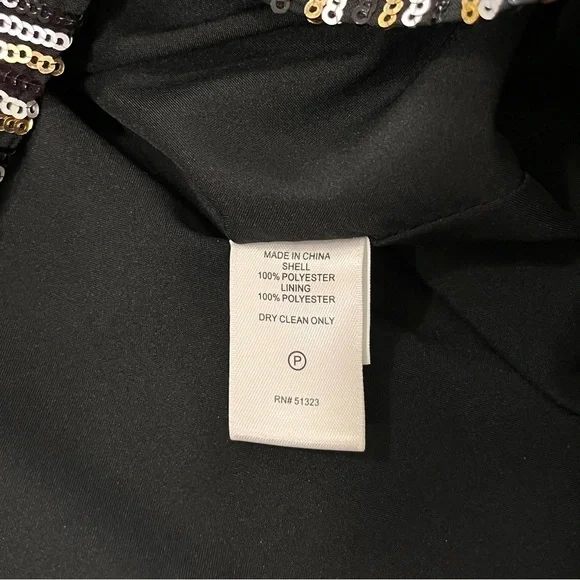 NWT CeCe Sequin Stripe Slip Dress - Picture 16 of 16